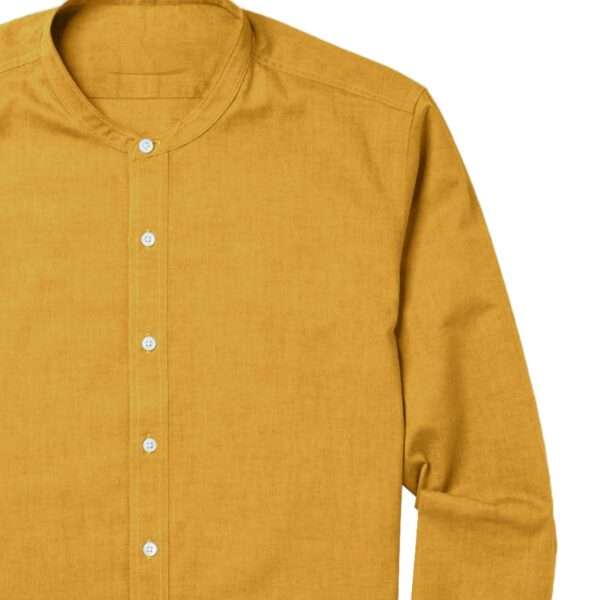 1Pcs round neck premium Mens Shirt (Kathali) - Image 3