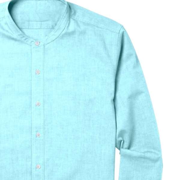 1Pcs round neck premium Mens Shirt (Pest) - Image 2