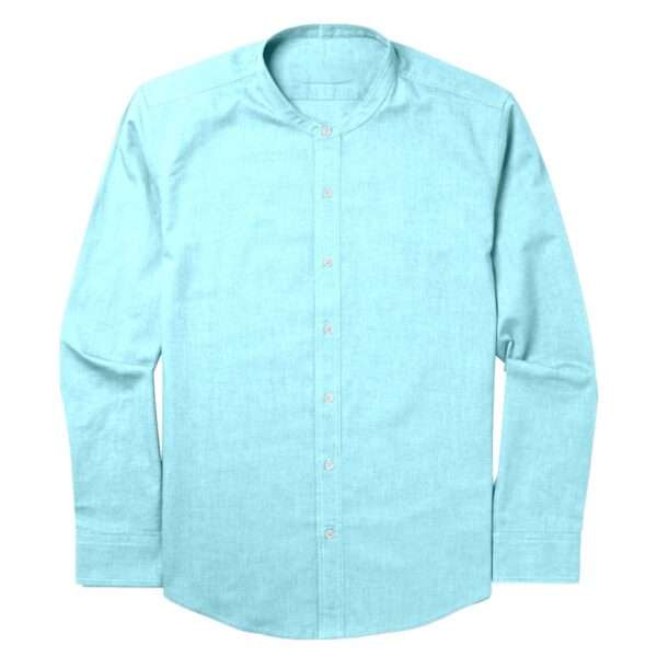 1Pcs round neck premium Mens Shirt (Pest) - Image 3